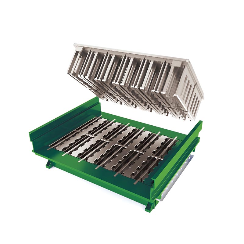 खाली ब्लक कंक्रीट ईंट मोल्ड