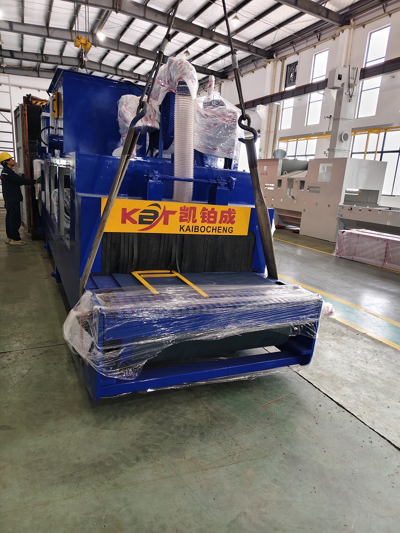 Paver Block Shot Blasting Machine Export Project