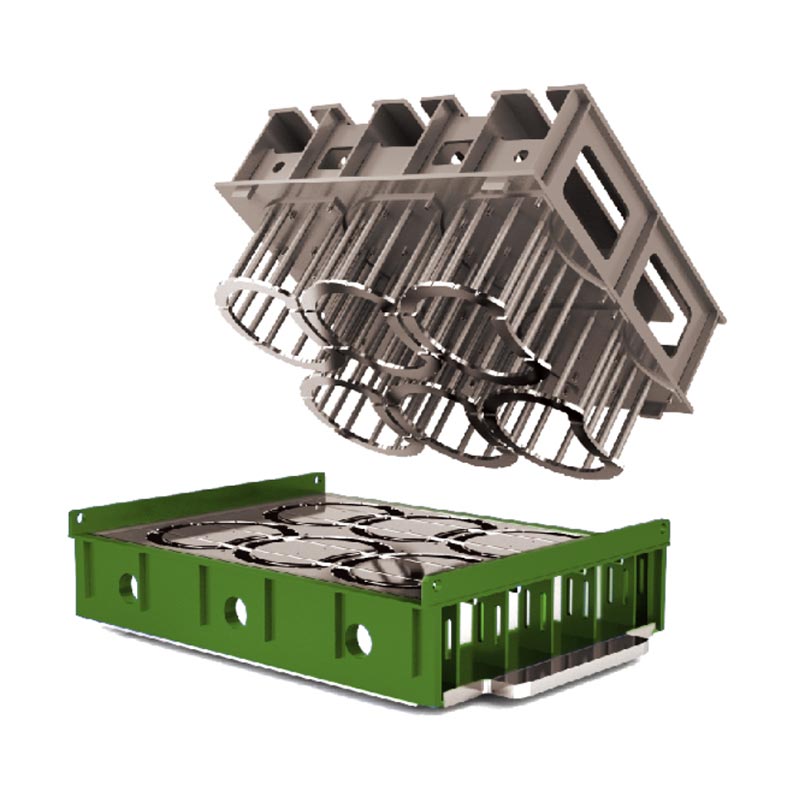 ल्यान्डस्केप कंक्रीट ईंट मोल्ड